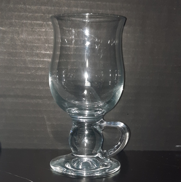 4 circleware pietro clear glass iridescent mugs. - Picture 3 of 3